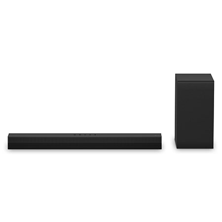 Soundbar LG S40T - 300W RMS, 2.1 Canais, Dolby Digital, Sem fios, Bluetooth 5.3, Entrada Óptica, HDMI, AI Sound Pro