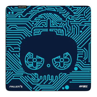 Mousepad Gamer Fallen R6 Twitch, Speed+ Grande 450x450mm - MP-R6-TW-SM-GR