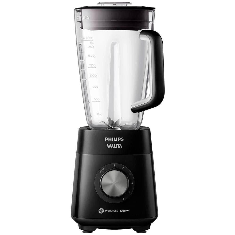 Liquidificador Philips Walita 1200W 5 Velocidades RI2240/9Preto