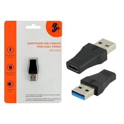 Adaptador USB para USB-C 5+ - 003-0142