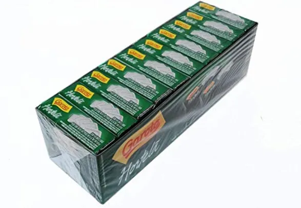 (R$0,94 cada) Display 40 unidades Pastilha Garoto 17G Hortelã
