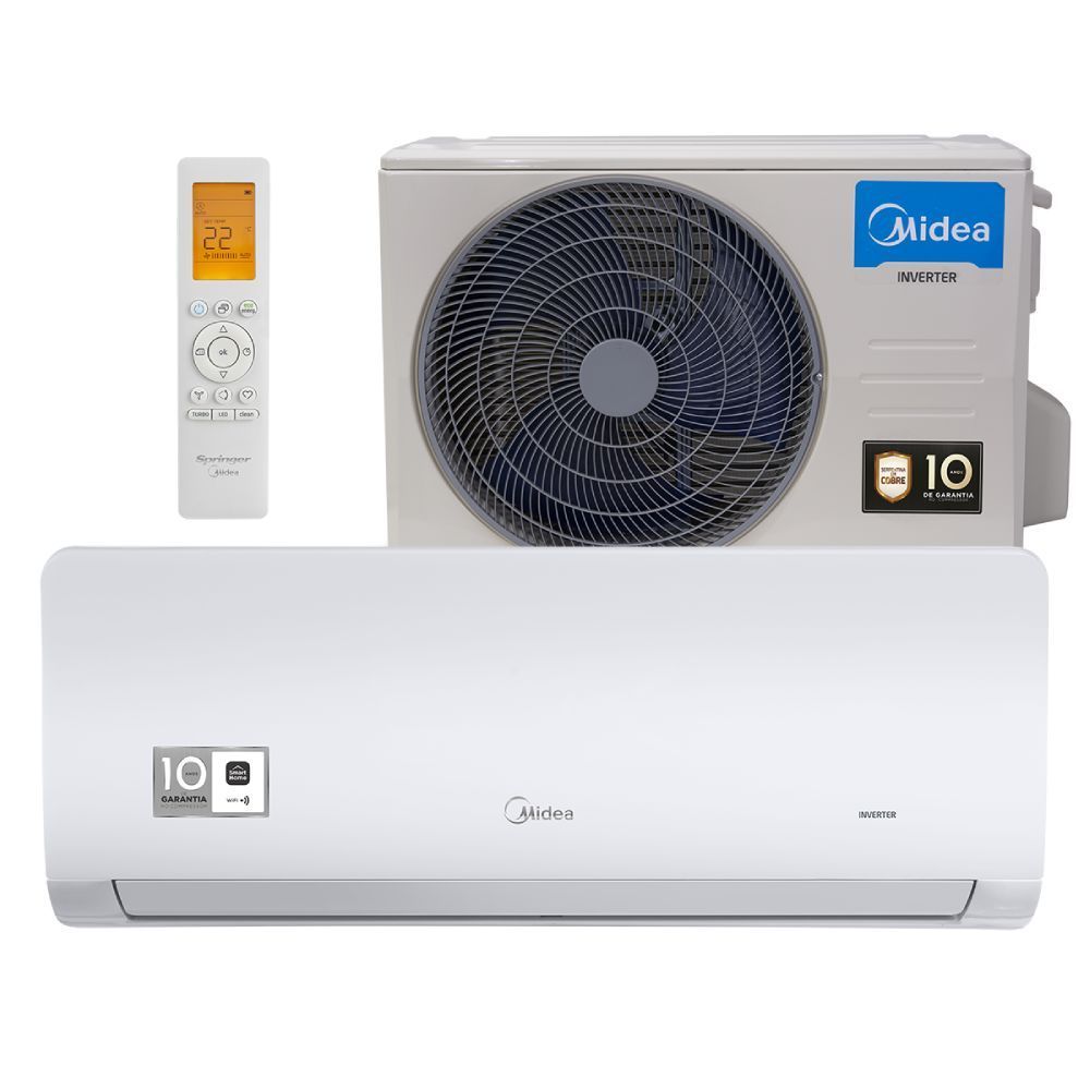 Ar Condicionado Split Springer Midea Xtreme Save Connect 24000 BTUs Inverter Frio 220V - 38AGVCI24M5