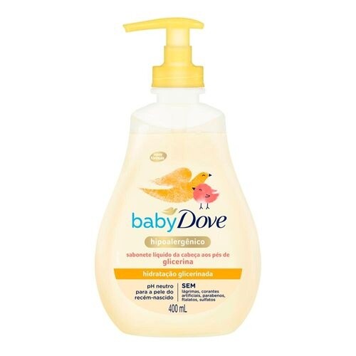 Sabonete Líquido Dove Baby Hidratação Glicerinada 400ml