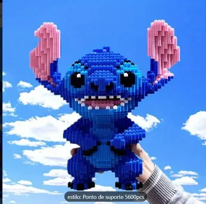 [Com taxa] Blocos de Construção de Personagem Stitch 5600 pcs