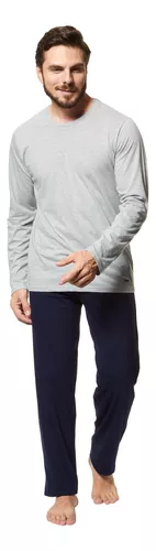 Pijama Longo Mash Algodão Masculino - Tam m