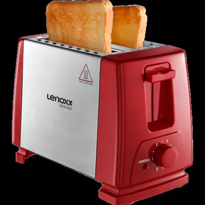 Torradeira Inox Red PTR203 - Lenoxx