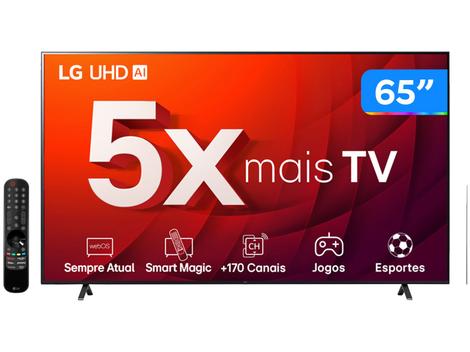 Smart TV 65" 4K LG UHD ThinQ AI HDR - 65UR8750PSA