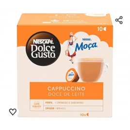 Capsulas Dolce Gusto Cappuccino Doce de Leite - 10 Capsulas