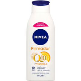 Loção Hidratante NIVEA Firmador Q10 + Vitamina C Todos os Tipos de Pele - 400ml