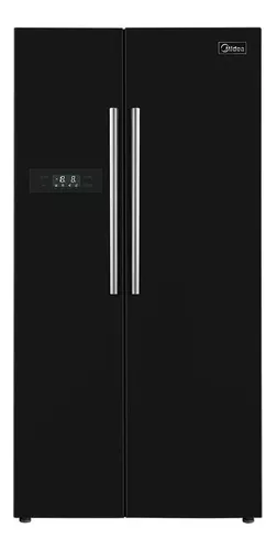 Refrigerador Midea Side by Side 528L Preto - MD-RS587FGA