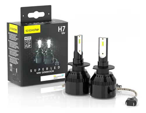 Kit Super Led Techone 12v 24v H1 H3 H4 H7 H8 H11 Hb3 Hb4 H27