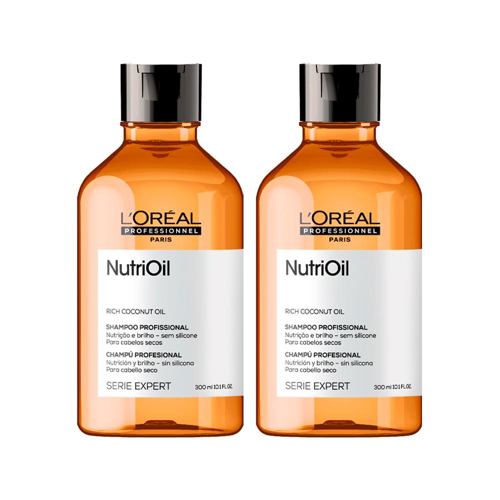 Kit 2 Unidades Shampoo L'Oréal Professionnel Serie Expert Nutriol - 300ml