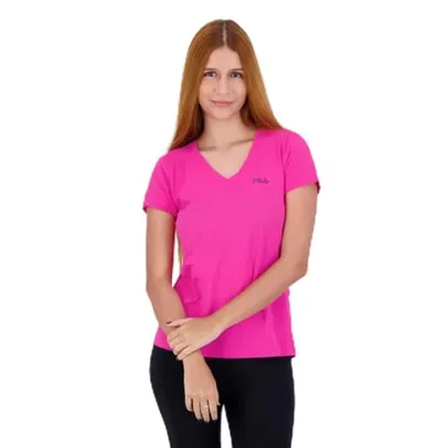 Camiseta Fem. Fila Basic Freedom,Magenta,M