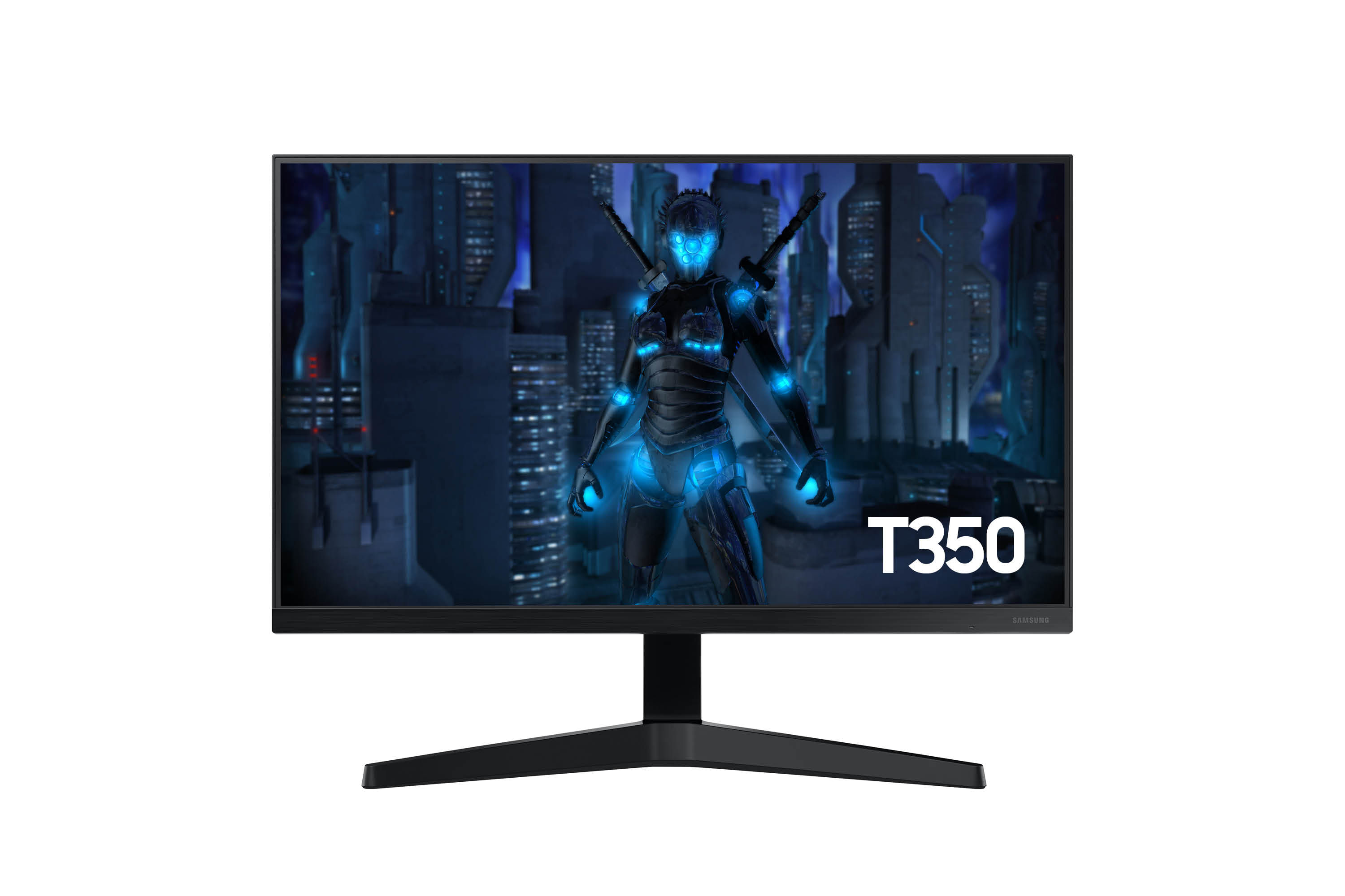 Monitor Gamer Samsung 22" IPS 75 Hz Full HD FreeSync HDMI/VGA VESA - LF22T350FHLMZD