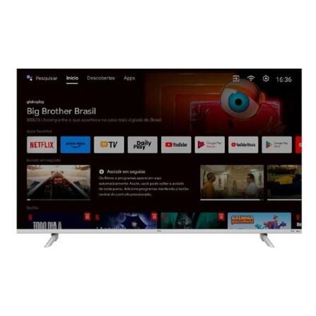 Smart TV Philco QLED 55" 4K UHD Philco Wifi Bluetooth - PTV55G2SAGSSBL