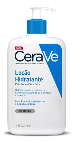 Loção Hidratante Sem Perfume Pele Seca e Extra Seca 473ml - Cerave