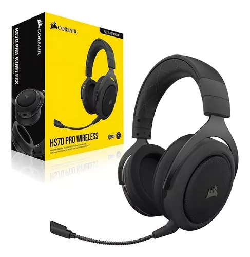 Fone De Ouvido P Corsair Hs70 Pro Wireless Surround Sound 7.1