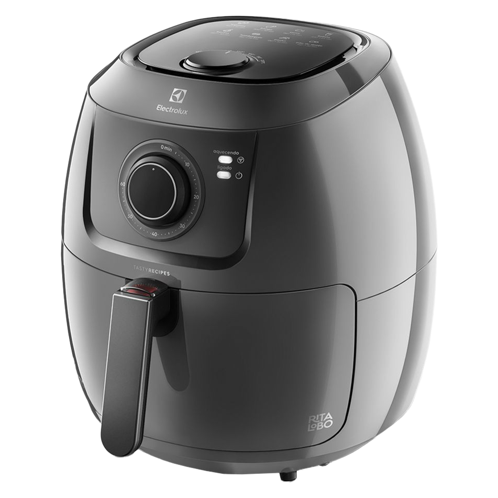 Fritadeira Elétrica Airfryer Electrolux Family Efficient 5L 1700W Eaf50 - Grafite - 110 Volts