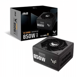 Fonte ASUS TUF Gaming 850W 80 Plus Gold Modular PFC Ativo sem cabo - 90YE00S2-B0BA00