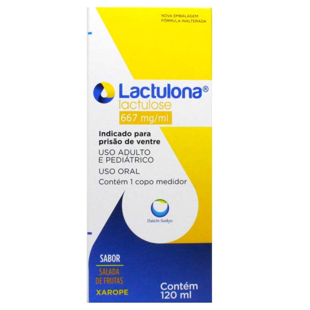 Lactulona Xarope 667mg Sbor Salada de Frutas 120ml
