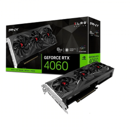 Placa de Vídeo RTX 4060 XLR8 VERTO EPIC-X Gaming PNY NVIDIA GeForce 8GB GDDR6 RGB DLSS Ray Tracing - VCG40608TFXXPB