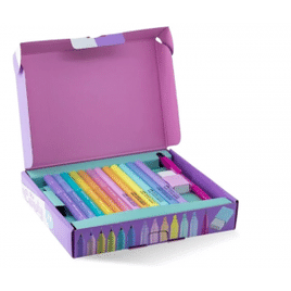 Kit Candy Faber-Castell Com Produtos Em Tons Pastel