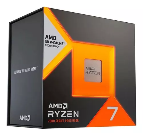 Processador AMD Ryzen 7 7800X3D 5.0GHz Max Turbo Cache 104MB AM5 8 Núcleos Vídeo Integrado - 100-100000910WOF