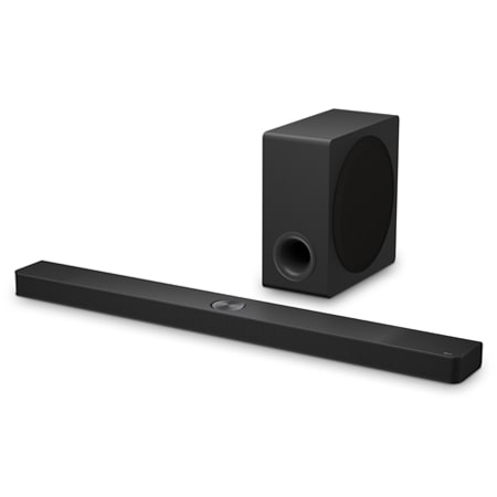 Soundbar LG S90TY 570W RMS Dolby Atmos 5.1.3 Canais DTS:X AI Room Calibration Pro AI Sound Pro Sem fios