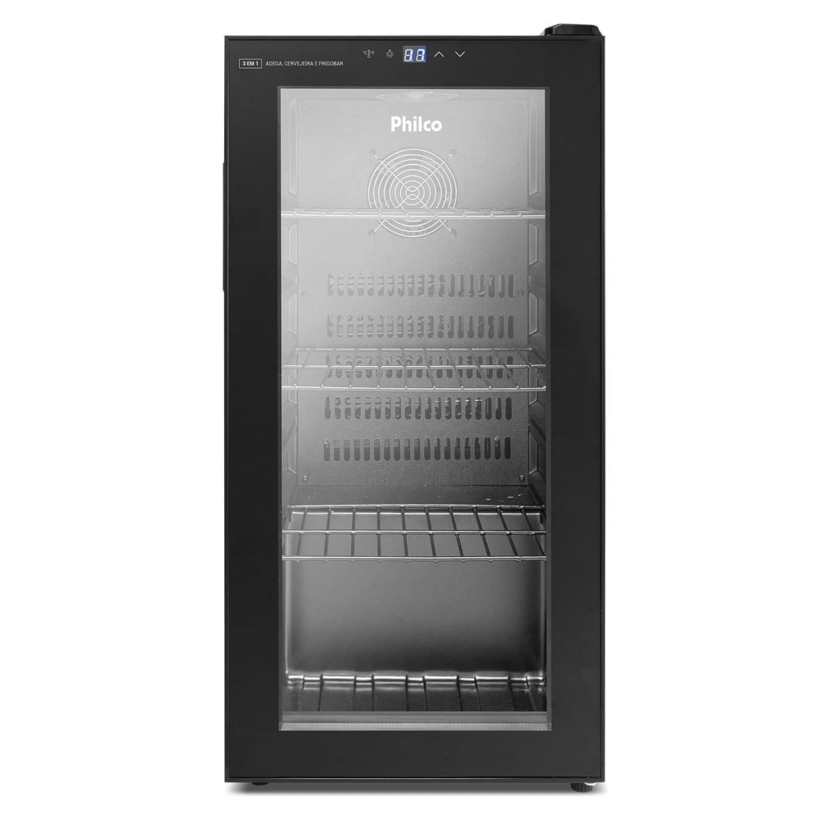 Cervejeira Philco Display Digital 3 em 1 127V 91L - PCV142P