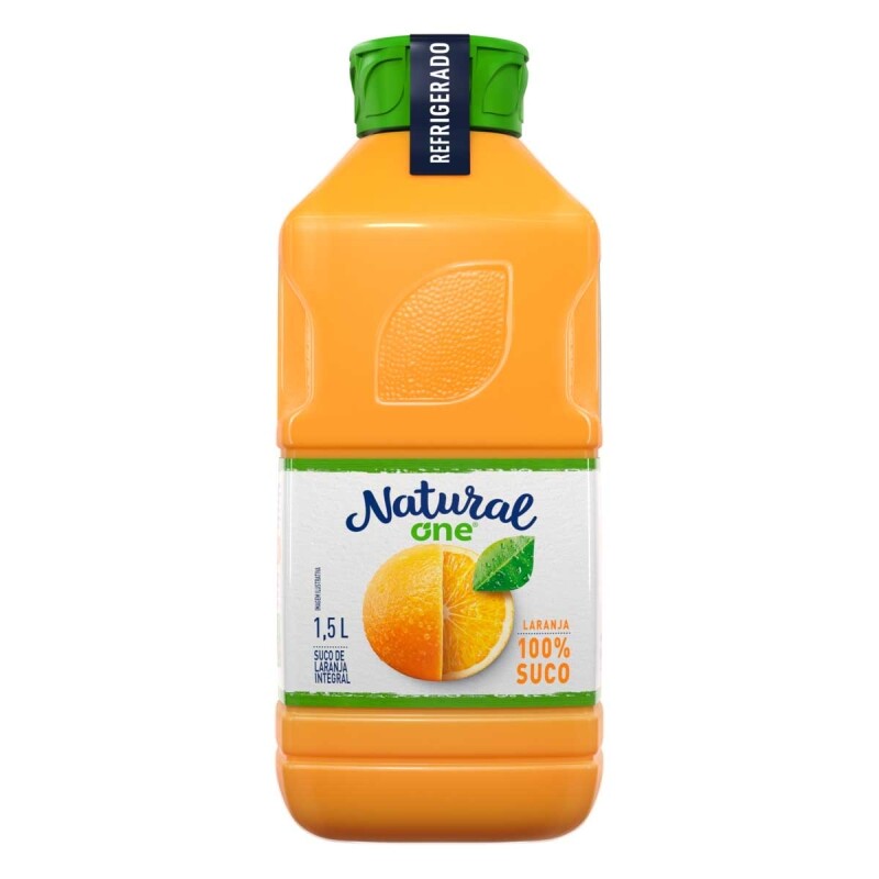 2 Unidades Suco de Laranja Integral Natural One 100% 1,5L