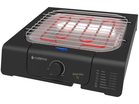 Grill Cadence Short Grill Quadrado 1200W 110V e 220V