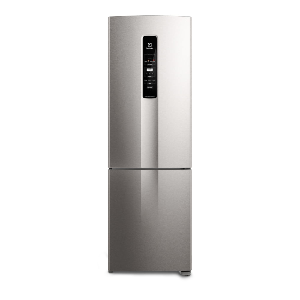 Geladeira Electrolux Frost Free 400L Inverse Inverter com AutoSense Inox Look IB45S