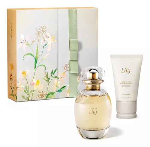 Boticário L'eau De Lily Kit Presente (2 Itens)