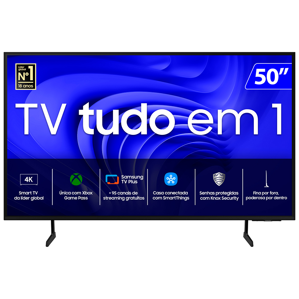 Smart Tv Samsung 50" 4K Wi-Fi Tizen Crystal Uhd Un50du7700gxzd