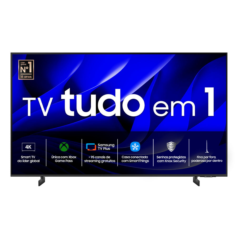 [VIP] Samsung Smart TV 65 Polegadas Crystal UHD 4K 65DU8000 2024, Painel Dynamic Crystal Color, Gaming Hub, Alexa built in, AI Energy Mode