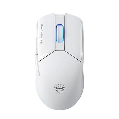 Mouse Gamer Machenike M7 Pro Com fio 12800 DPI 6 botões Branco - MAC-M7PW-WW