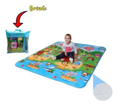 Tapete Infantil de Atividades Gigante Térmico Tatame Educativo Para Bebê - Imporiente