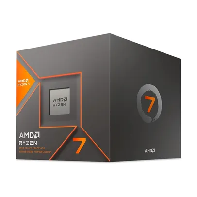 Processador AMD Ryzen 7 8700G, 4.2GHz (5.1GHz Max Turbo), Cachê 8MB, Octa-Core, 16 Threads, AM5, Vídeo Integrado - 100-100001236BOX