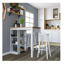 Bancada Cozinha Gourmet Ditália 3 Prateleiras Cd-1022