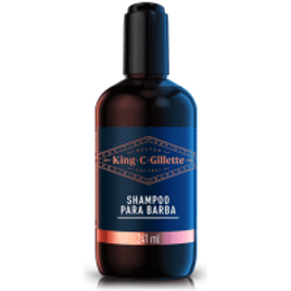 Shampoo Para Barba King C.Gillette Mentol 241ml