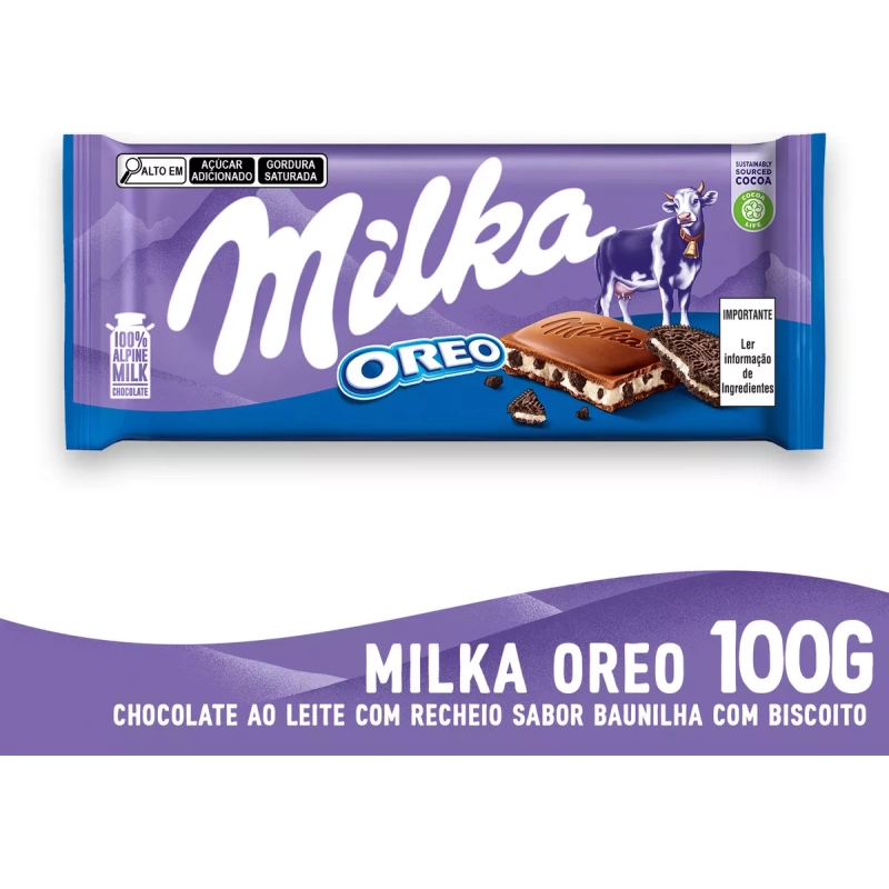 Chocolate Milka Oreo 100g