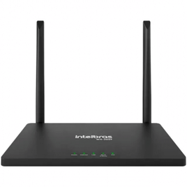 Roteador Intelbras W4-300F 2 Antenas 10/100Mbps Preto - 4750089