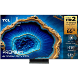 SmartTv TCL Premium 4K QD-Mini LED 65C755 Google TV Dolby Vision IQ