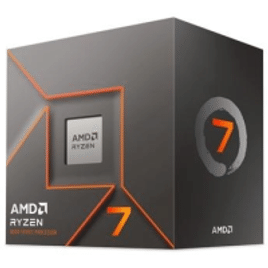 Processador AMD Ryzen 7 8700F 4.1 GHz (5.0 GHz Max Turbo) Cachê 24MB 8 Núcleos 16 Threads AM5 - 100-100001590BOX