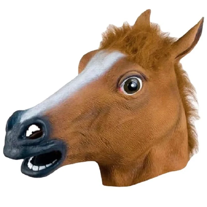 Máscara de Cavalo de Brinquedo Fantasia