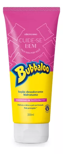 Hidratante Bubbaloo Tutti Fruit 200ml