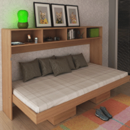 Cama Articulada Horizontal Solteiro Dormitório Tecnomobili