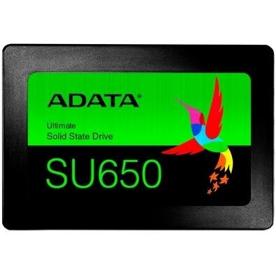 SSD SATA Adata SU650 120GB 2.5" Leitura: 520MB/s e Gravação: 450MB/s - ASU650SS-120GT-R