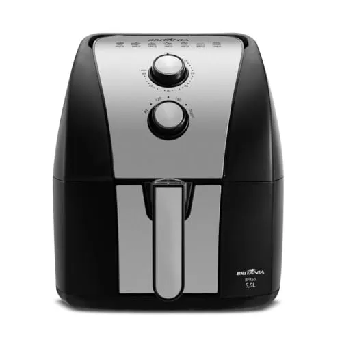 Fritadeira Air Fryer Britânia 5,5L 1500W Gold BFR51 220V