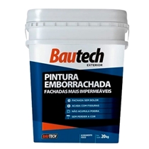 Tinta Emborrachada Branca 20 Kilos 22755/22723 - Bautech